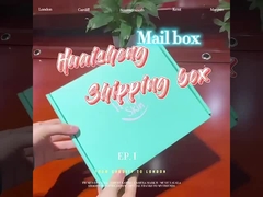 OEM ফ্যান্সি প্যাকেজিং বক্স ফোল্ডার ম্যাট / চকচকে ল্যামিনেশন